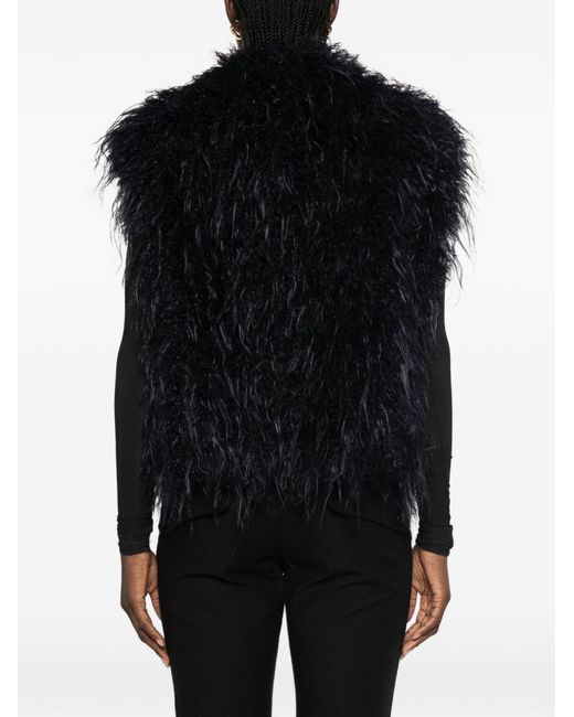 Forte_forte Black Ecofur Vest