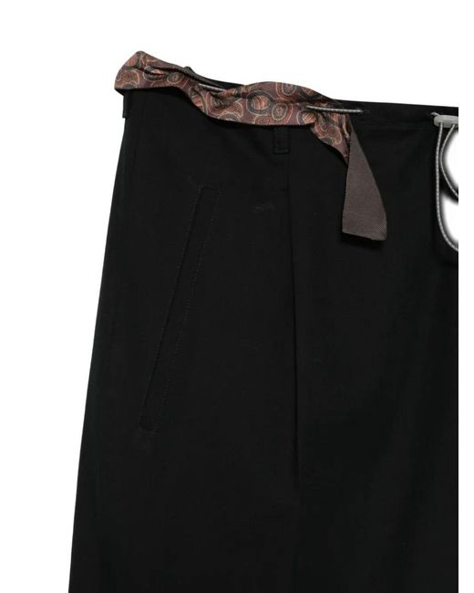 Magliano Black Cotton Pants for men