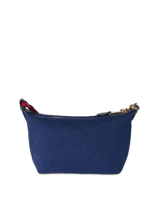Miu Miu Blue Gabardine Mini Bag