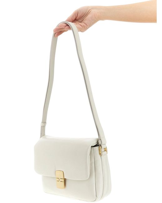 A.P.C. White Sac Grace Soft Bag