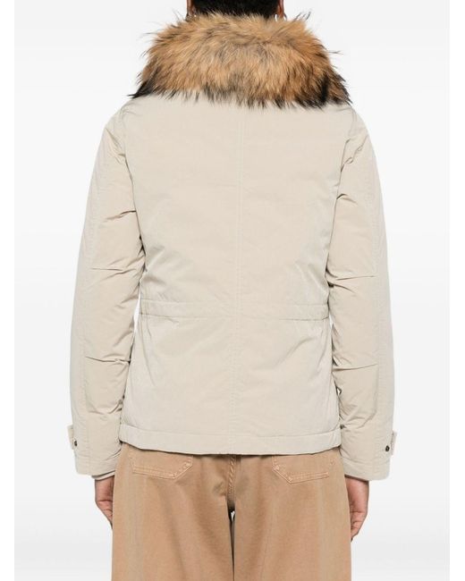 Woolrich Natural Grace Fur Jacket