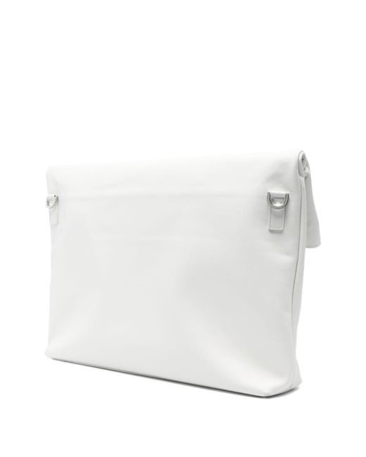Herskind White Sofia Leather Tote Bag