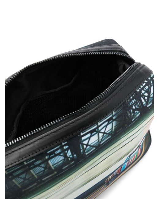 Beauty-Case Commuter Mini- Uomo di Paul Smith in Black da Uomo