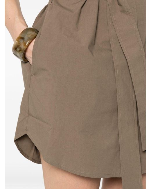 Matteau Natural Cotton Mini Dress