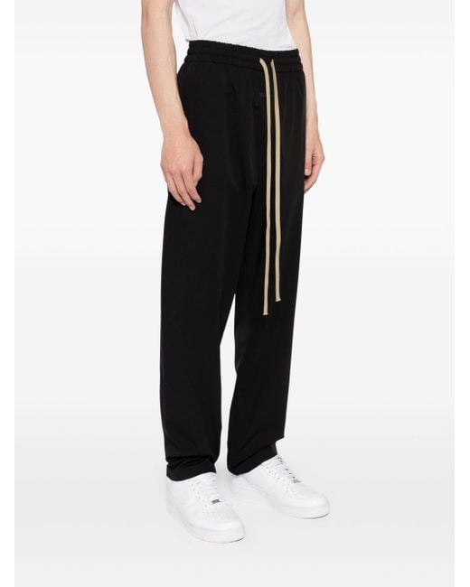 Fear Of God Black Cropped Track Pants for men