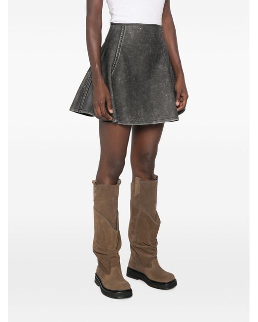 DIESEL Black Mini Skirt