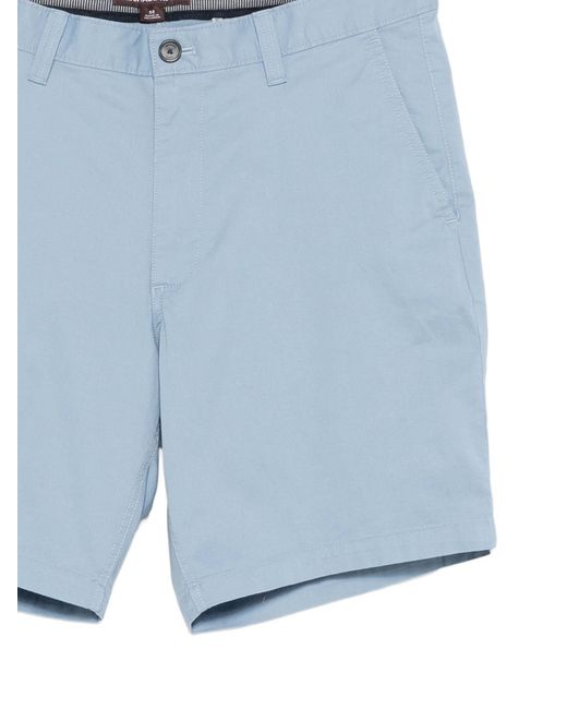 Michael Kors Blue Organic Cotton Bermuda Shorts for men