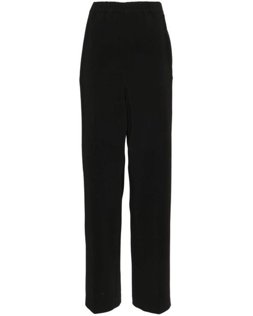 Fabiana Filippi Black Bead-embellished Trousers