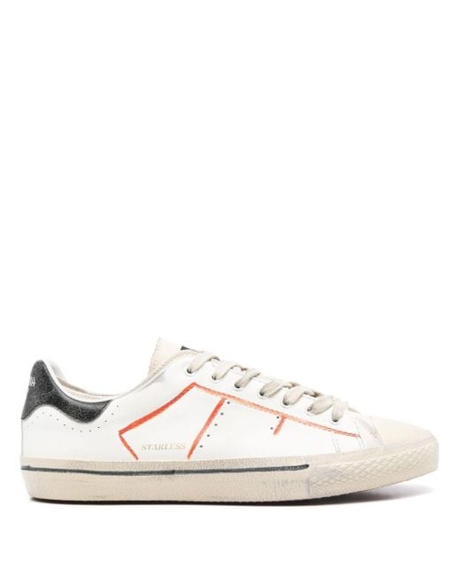 HIDNANDER White Sneaker Starless Low for men