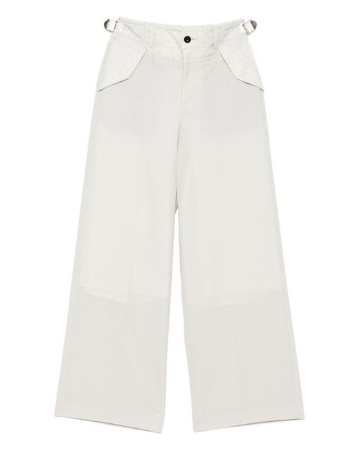 Sacai White Trousers