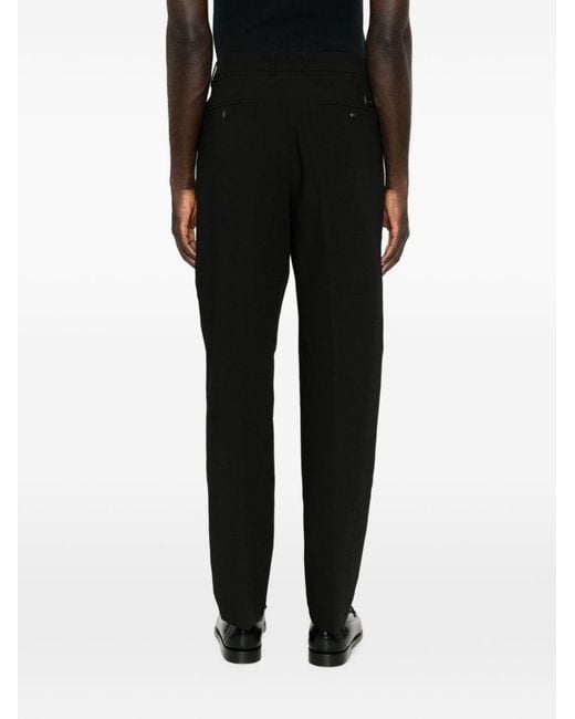 Emporio Armani Black Chino Trousers for men