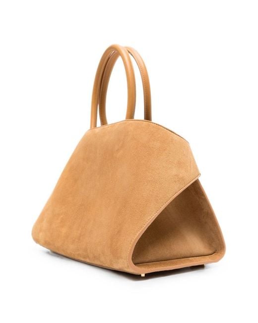 Ferragamo Natural Hug Small Leather Handbag
