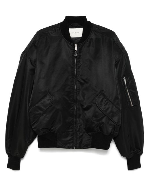 Entire studios Black Bomber Broad for men