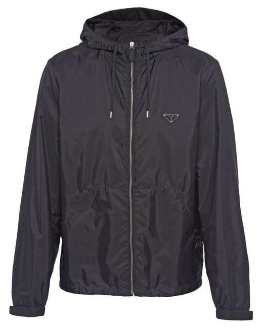 Prada Blue Re-Nylon Bouson Jacket for men