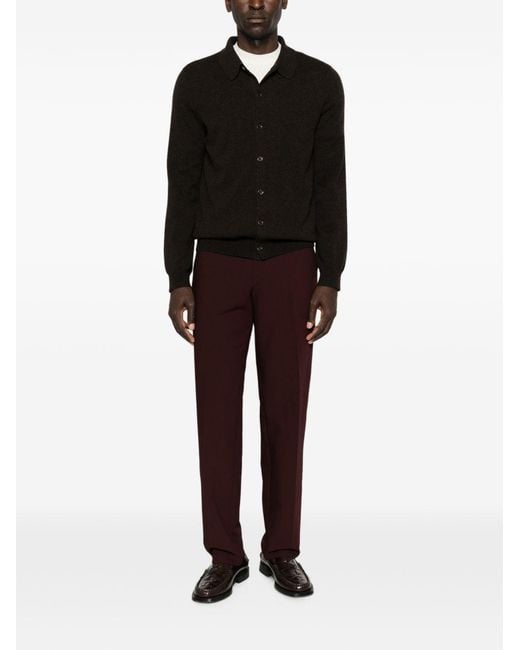 Emporio Armani Red Chino Trousers for men