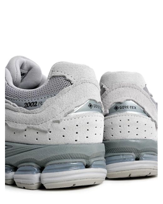 New Balance White Suede Sneakers for men