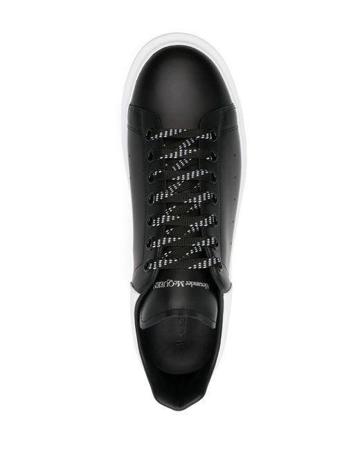 McQueen Black Oversized Sneakers for men