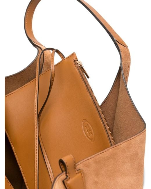 Borsa Tote di Tod's in Brown
