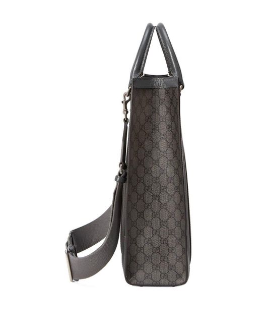 Gucci Gray Ophidia Medium Tote Bag for men