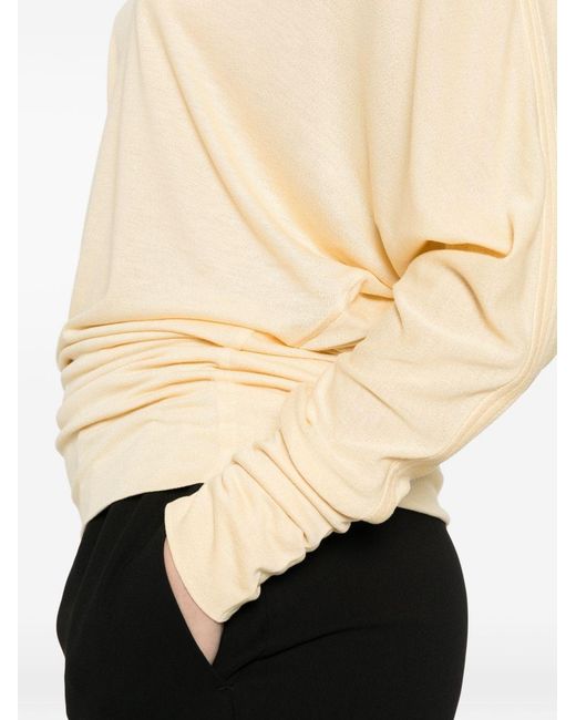 Totême Natural Boat-Neck Sweater