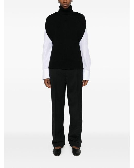 Totême Black Wool Vest
