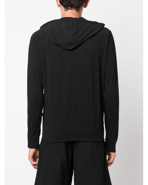 Paul Smith Black Cotton Hoodie for men