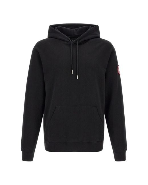 Canada Goose Blue Loon Cotton Hoodie for men