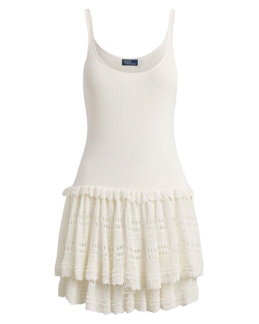Polo Ralph Lauren White Short Dress