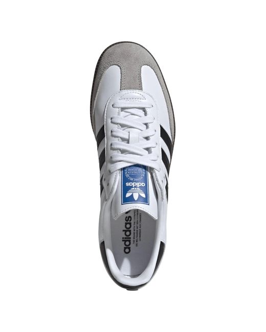 Adidas White Samba Og Sneaker for men