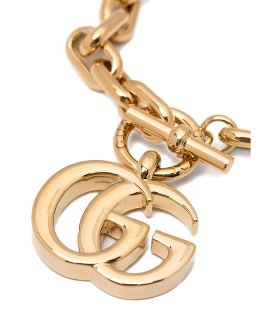 Gucci Metallic Gg Marmont Bracelet