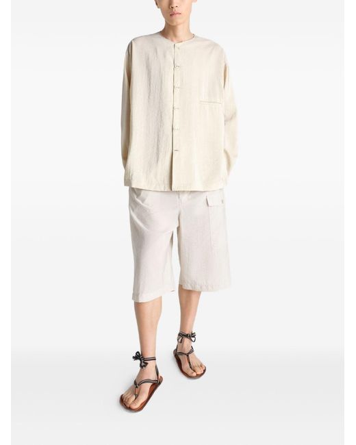 Lemaire Natural Silk Shirt for men