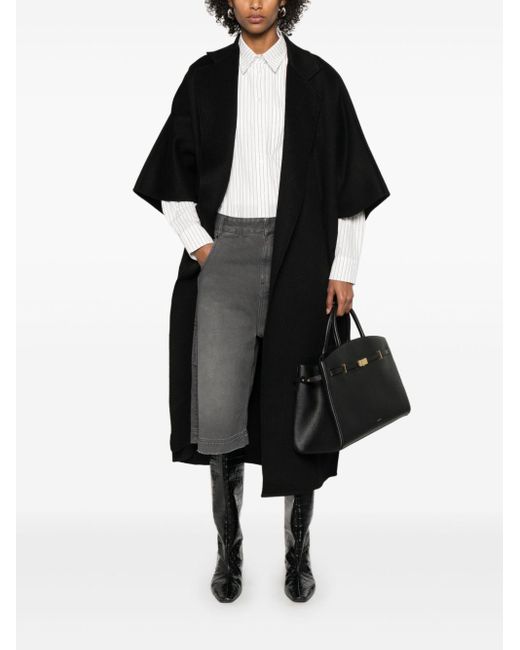 Long Coat di Max Mara in Black
