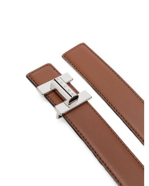 Hogan Brown Leather Belt