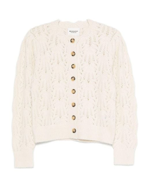 Isabel Marant Natural Marant Etoile Maxine Wool Blend Jacket