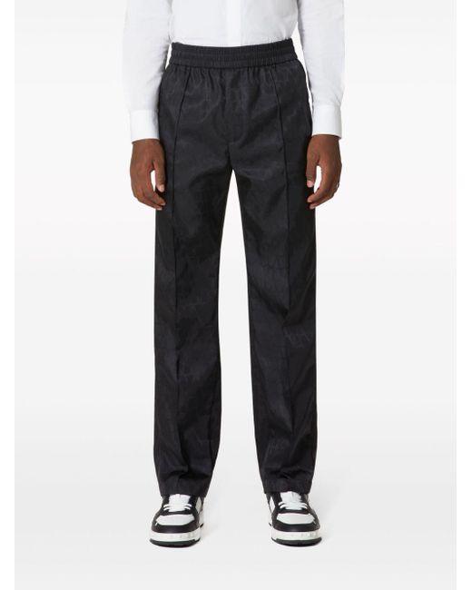 Valentino Blue Classic Trousers for men