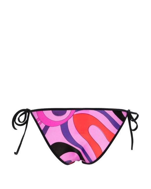 Emilio Pucci Pink Lycra Bikini Bottoms