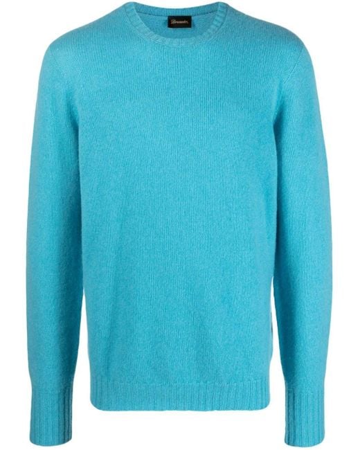 Drumohr Blue Sweaters Clear for men