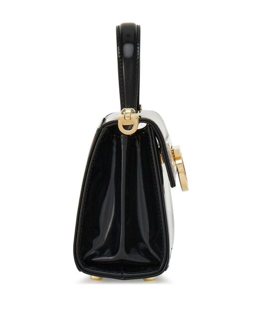 Ferragamo Black Iconic Xsmall Shoulder Bag