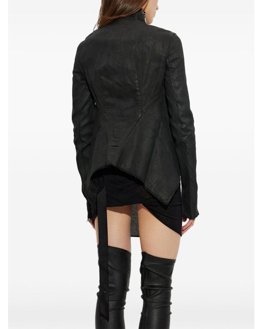 Rick Owens Black Denim Jacket