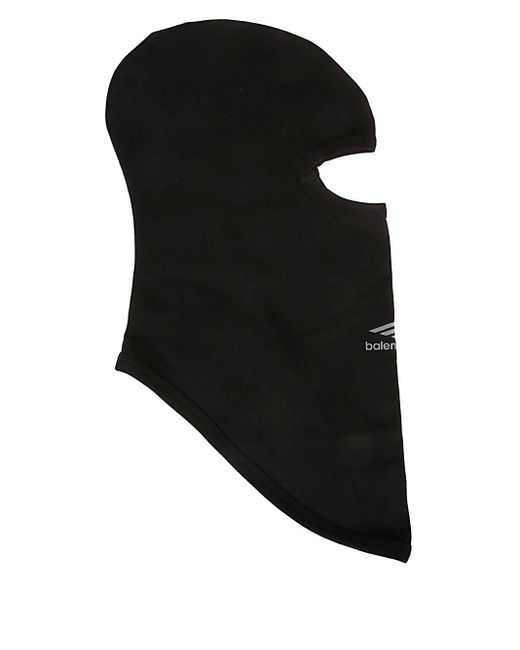 Passamontagna Con Logo di Balenciaga in Black da Uomo