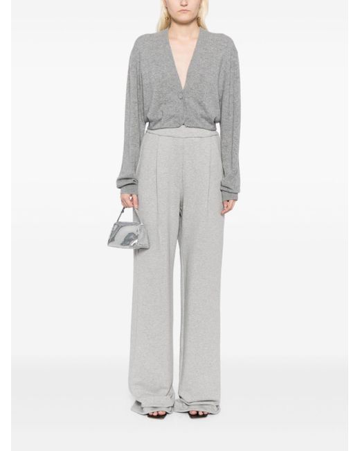 Dries Van Noten Gray Hartia Cotton Sweatpants