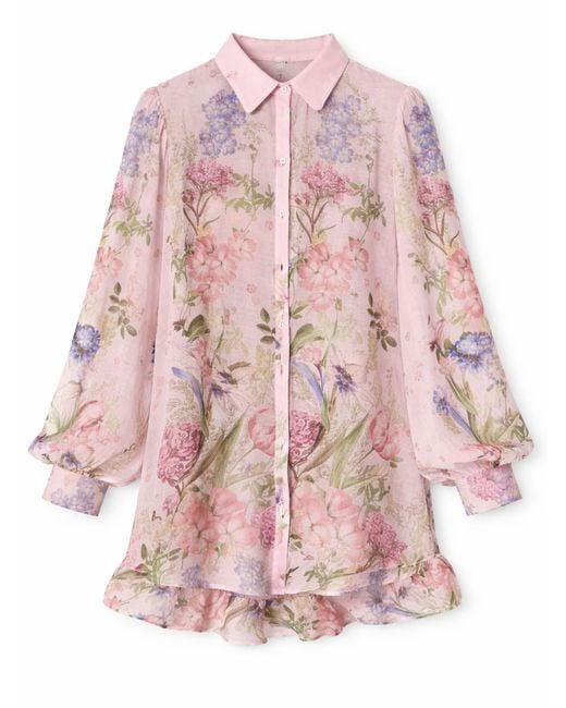 Charo Ruiz Pink Aster Dress