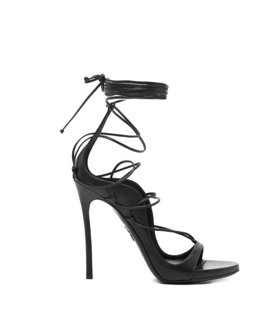 DSquared² White Heel Sandals