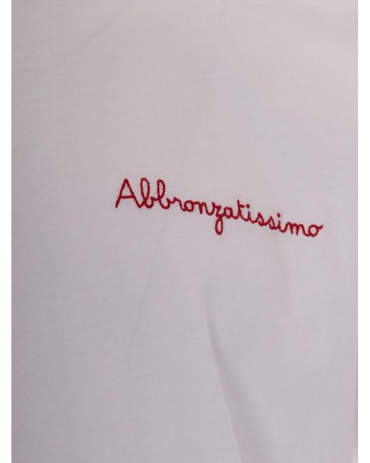 Mc2 Saint Barth White Portofino T-Shirt for men