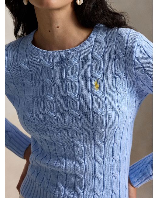 Polo Ralph Lauren Blue Cable Sweater