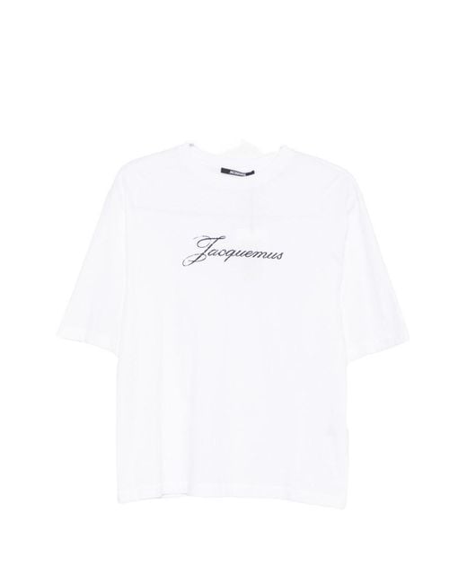 Jacquemus White T-Shirts And Polos