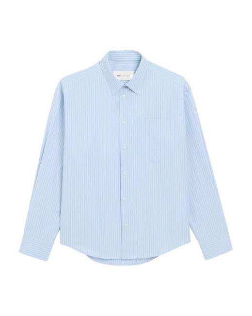 Camicia di AMI in Blue da Uomo