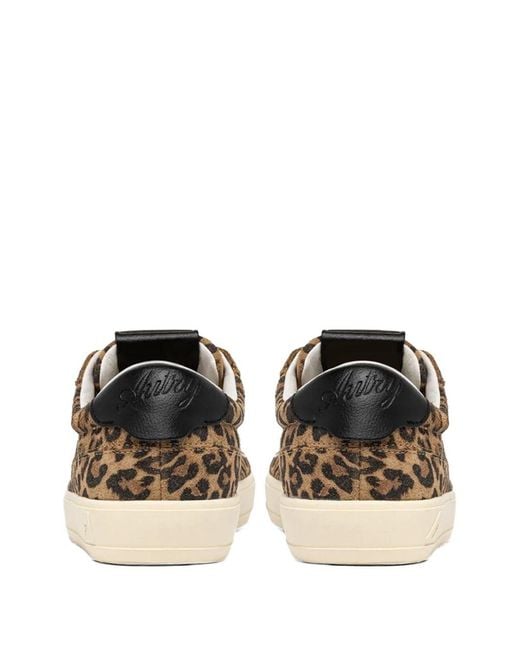 Autry Brown Windscape Low Suede/Leoprint