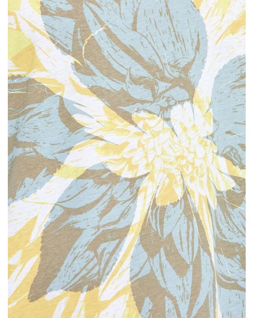 Dries Van Noten White Artfully Designed Cotton T-Shirt for men
