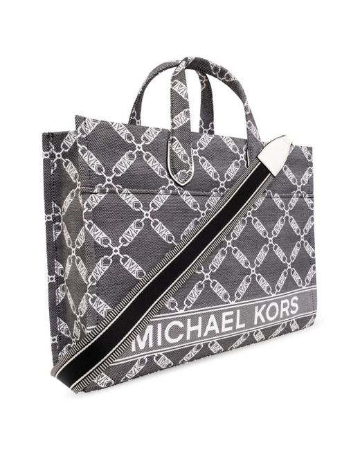 Michael Kors Gray Gigi Large Tote Bag
